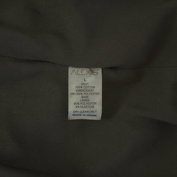 NWT ALEXIS Midi Crochet Shaya Halter Dress - Picture 6 of 6